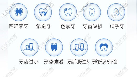 前牙全瓷牙适应症