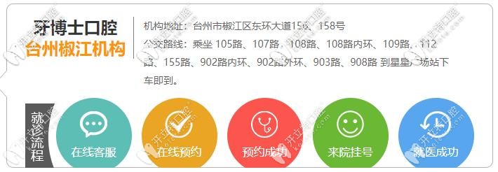 可提前在线预约+牙博士医院地址及乘车路线